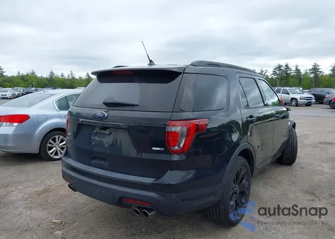 2019 Ford Explorer Sport from USA, damaged, VIN 1FM5K8GT0KGB50601